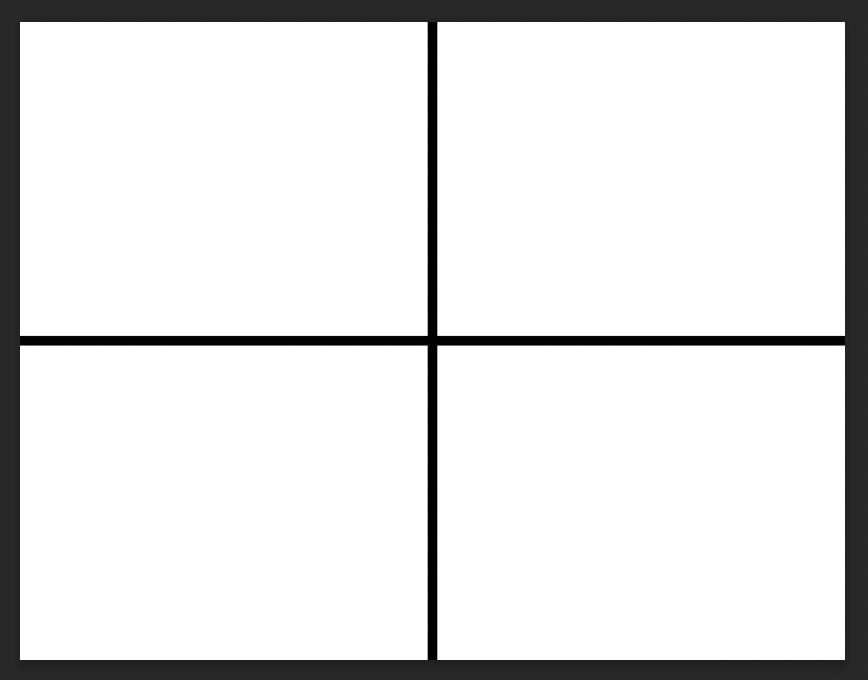 4-Panel Comics Template – www.